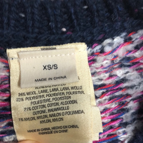 Anthropologie Sleeping On Snow Sweater Poncho - Picture 6 of 8